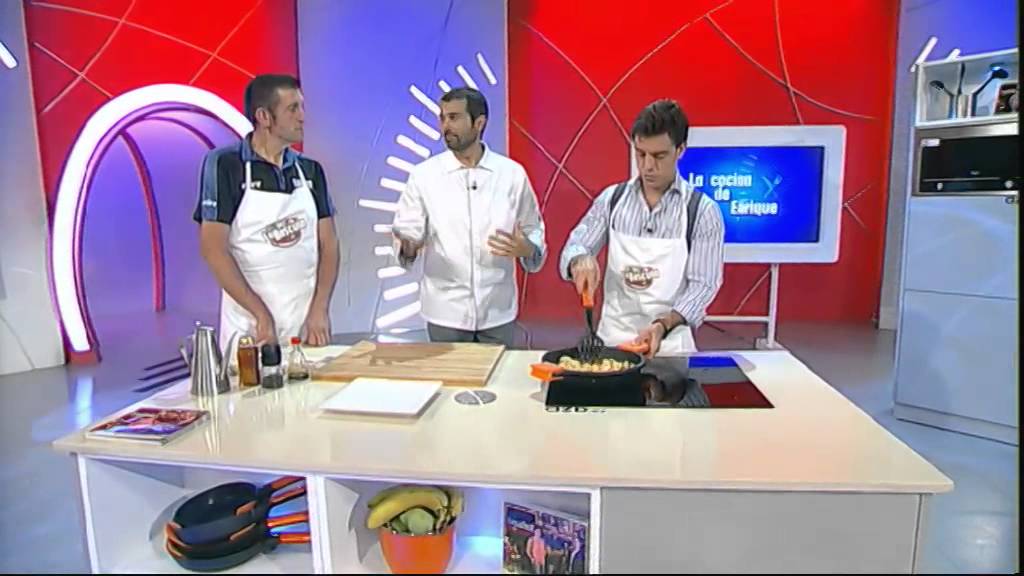 Pollo marinado con verduras