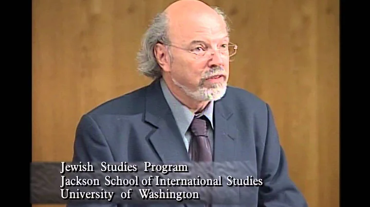 Stroum Lectures 2001: Cultural Disjunctions & Modern Jewish Identity- Paul Mendes-Flohr