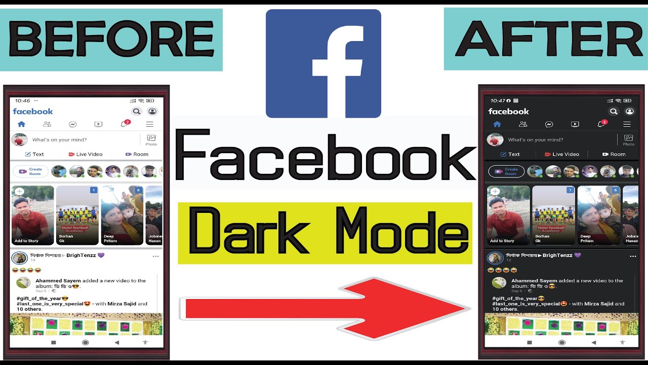 Facebook Dark Mode New Update 2020 Enable Official Facebook Dark