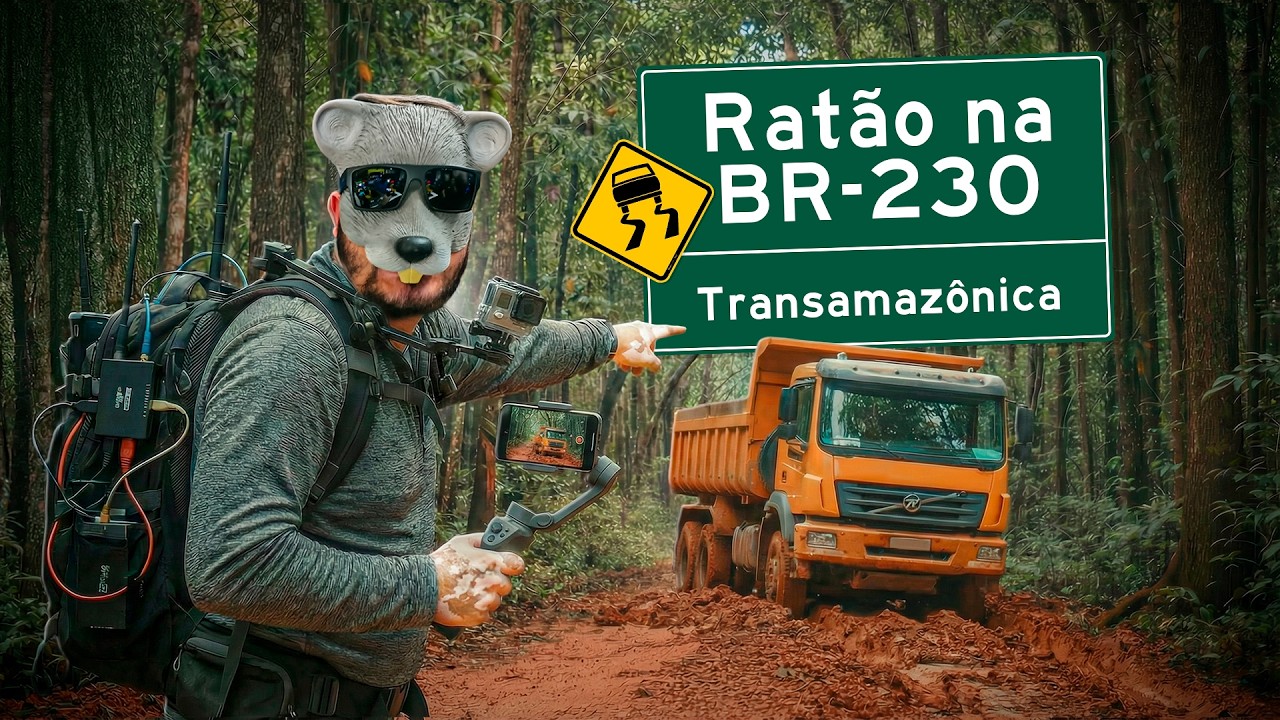 🔥 TRANSAMAZÔNICA - DIRIGINDO NA OBRA RECEM FINALIZADA DA BR230 -  IRL