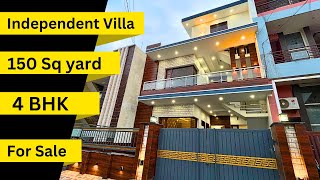 Independent Villa! 150 Gaj 27x50! Luxury House | 4 BHK | For Sale in Mohali | Near Chandigarh