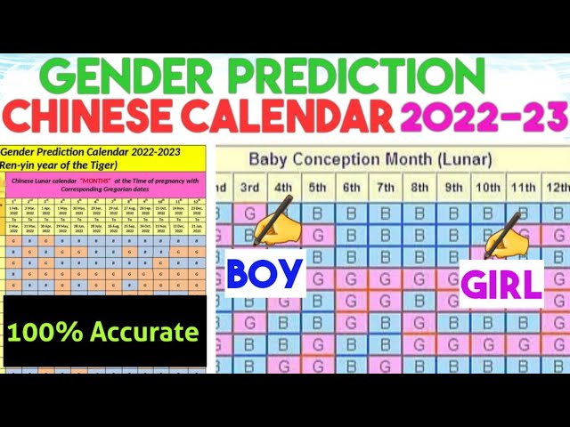 Chinese Baby Calendar 2025 To 2026