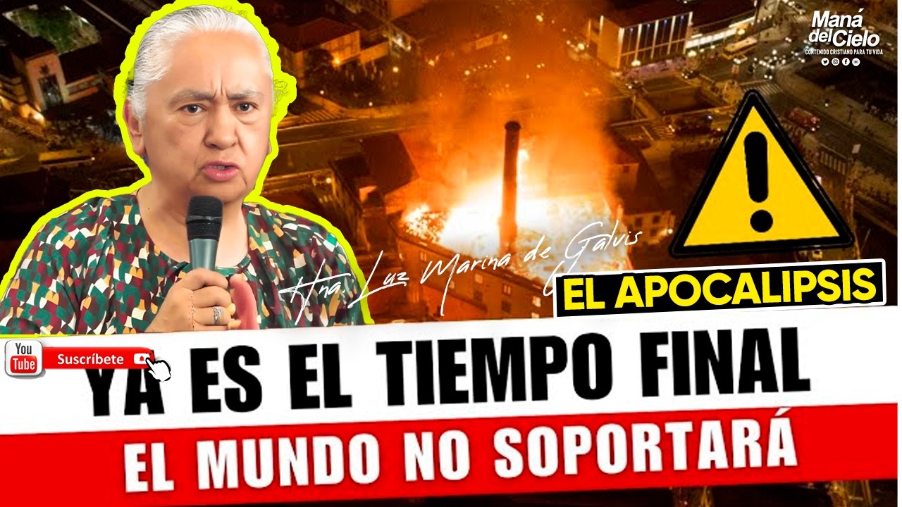 🟣NUEVA PREDICA😭APOCALIPSIS🙌ULTIMOS TIEMPOS, CRISTO VIENE, ALGO GRANDE 2025😲Luz Marina de Galvis 2025