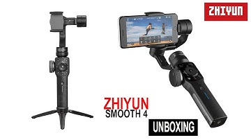 Zhiyun Smooth 4 Gimbal Unboxing - New gear addition