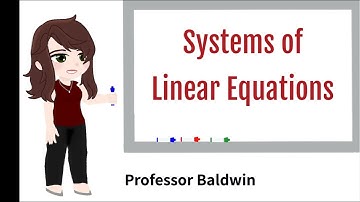 Systems of Linear Equations in Two Variables & Applications