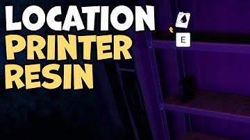 Printer Resin Location Sons Of The Forest