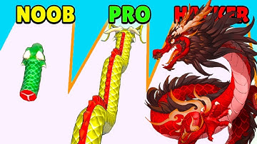 😀😁😂ha-ha NOOB vs PRO vs HACKER - Dragon Evolution Run