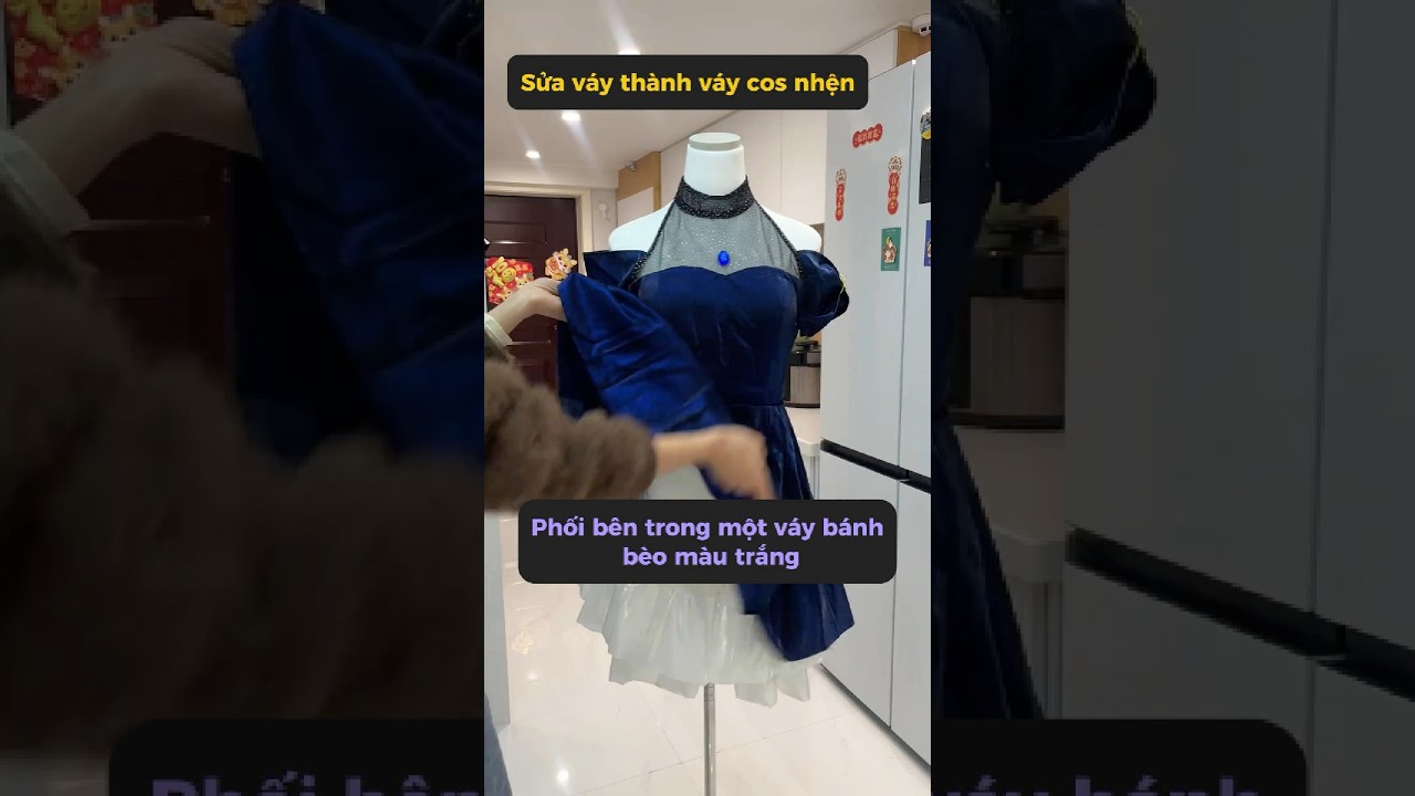 30 giây dạy bạn tự làm đồ cosplay “Ngư Nữ – Chân Lý Bên Dưới#meowcosplay #shorts