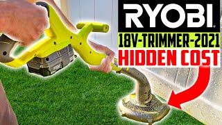 [WATCH BEFORE YOU BUY] Ryobi 18v One+ 10' String Trimmer Review  2021