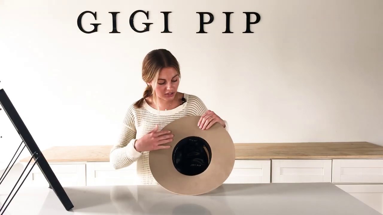 Emma Wide Brim Fedora - GIGI PIP