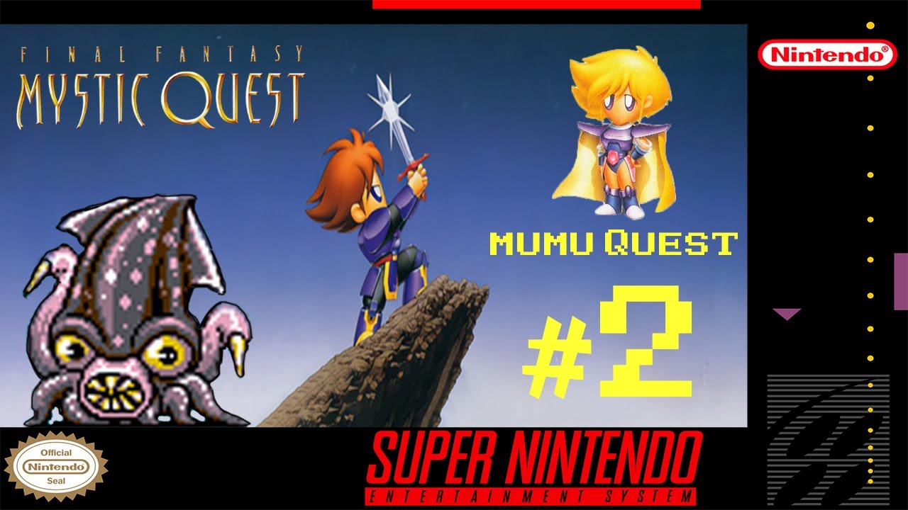 Final Fantasy Mystic Quest (SNES) #2 A jornada continua! #ffmysticquest ...