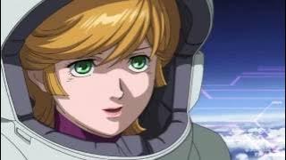 Gundam Unicorn - Mineva and Banagher Scene