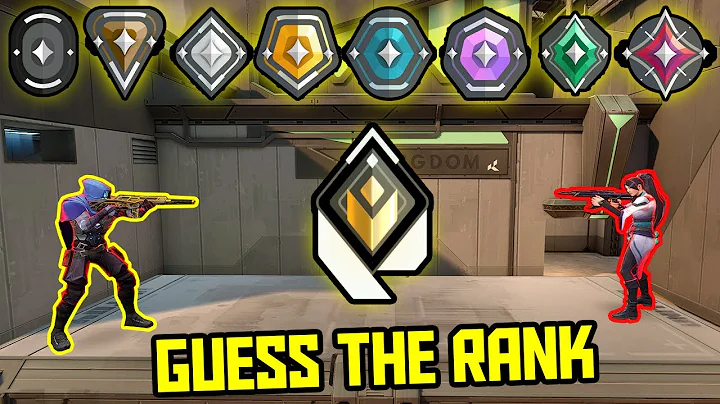 GUESS THE RANK CHALLENGE - VALORANT