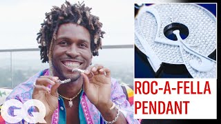 SAINt JHN Shows Off His Insane Jewelry Collection | On the Rocks | GQ