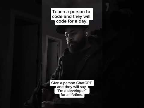 Everyone is a developer these days #chatgpt #ai