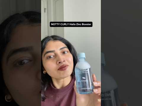 Zinc water for week #glassskin
