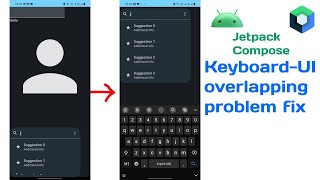 Jetpack Compose Keyboard UI Overlapping Problem Fix
