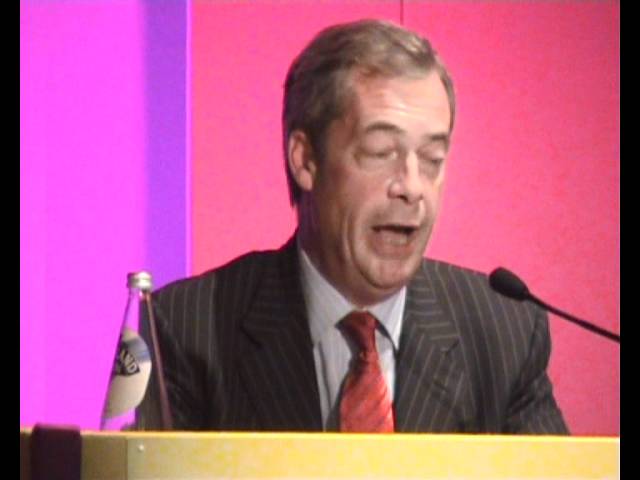 Nigel Farage on Bob Crow - UKIP Conference 2011 Eastbourne