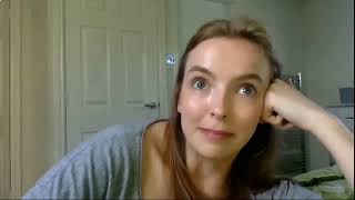 Jodie Comer's awkward "fan interview "