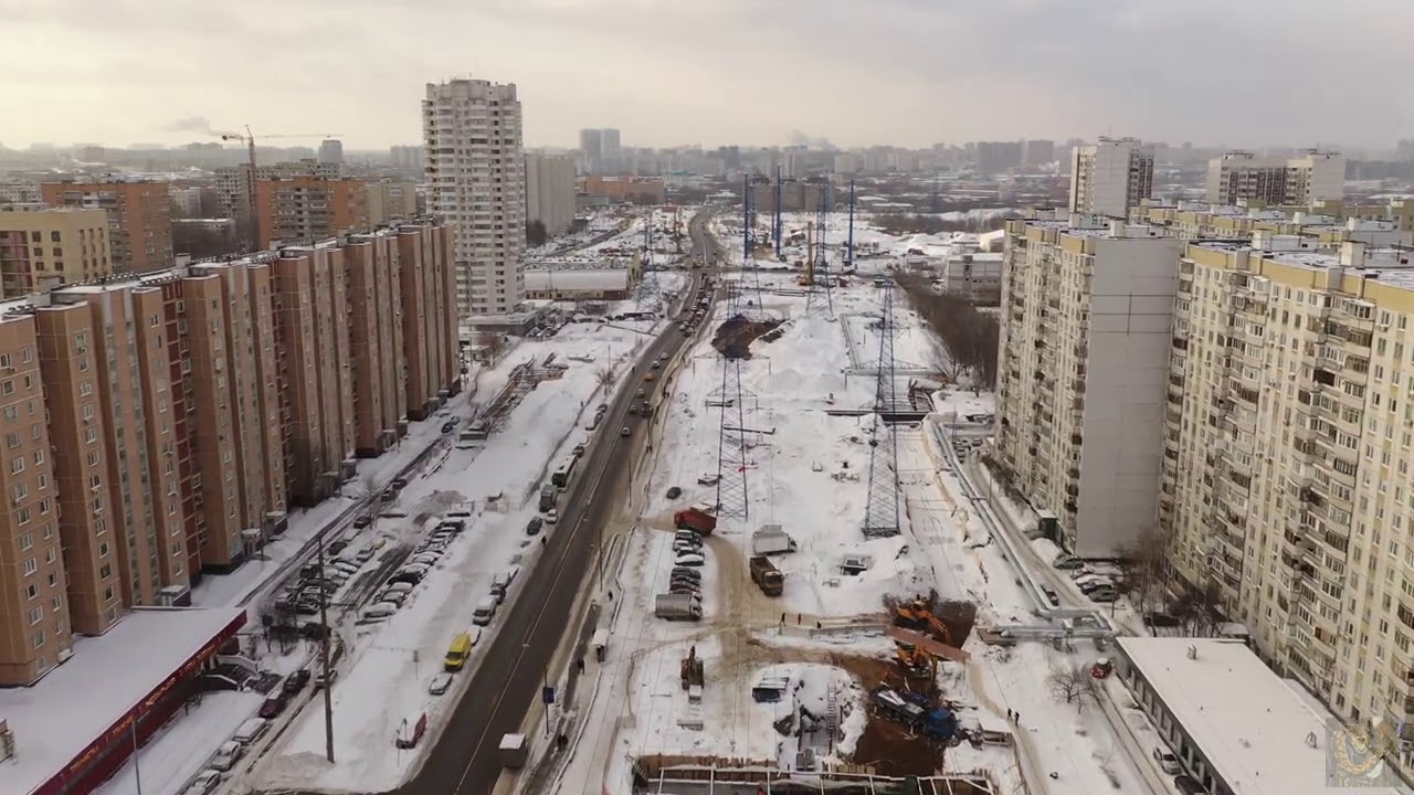 Юго-Восточная хорда уч.6 и 8 от Каширского шоссе до ул. Подольских ...