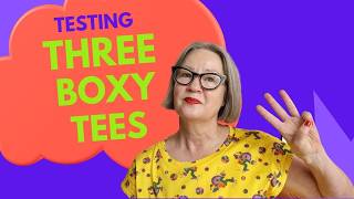 Testing three boxy tees