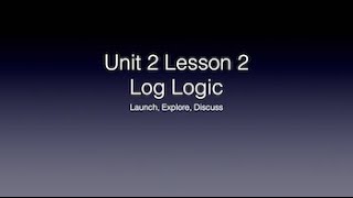 OUR Math IM 3 Unit 2 Lesson 1