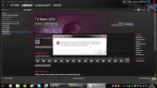 *MUST WATCH* Tutorial - Metro 2033 Error PhysXLoader.dll Is Missing HOW TO FIX IT TUTORIAL