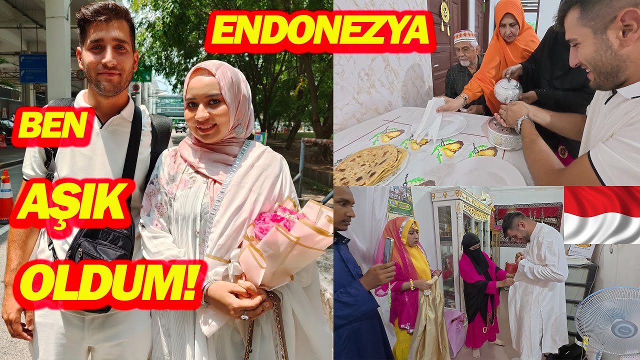 Endonezya Havalimanında Büyük Buluşma! -Kemal Bey’in Eş Adayıyla İlk Karşılaşma Anları!#endonezya 