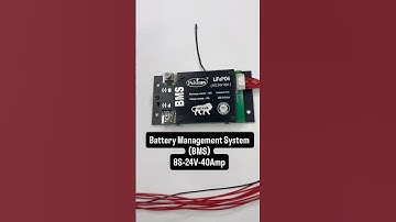 Pulstron BMS (8S-24V-40Amp) Battery Management System #pulstron #bmshorts #backuppower #powersource