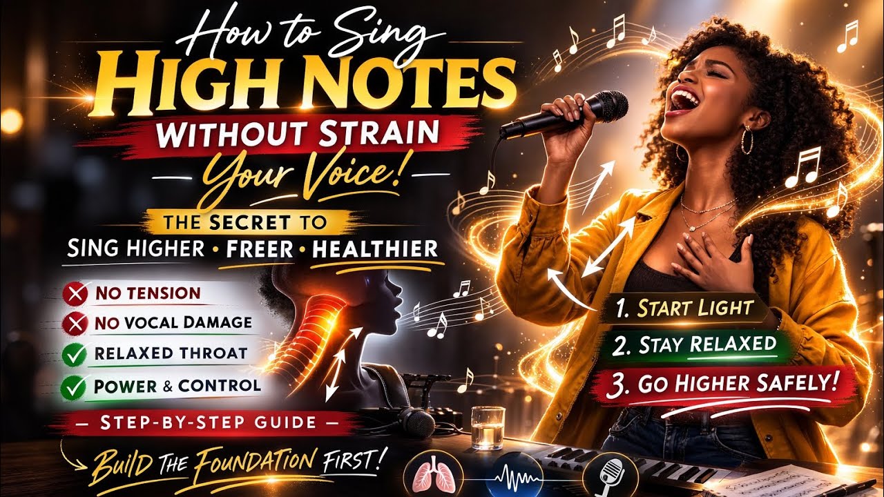 How to Sing High Notes Without Straining Your Voice - YouTube