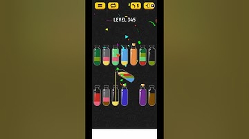 Soda Sort Water Color Puzzle Level 345 Gameplay