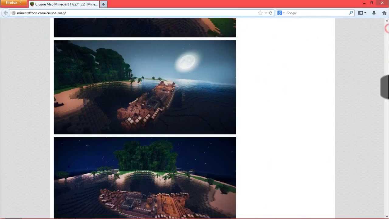 Minecraft - Descargar e Instalar Mapa de la Isla Perdida 1.6.2 y 1.6.4 ...