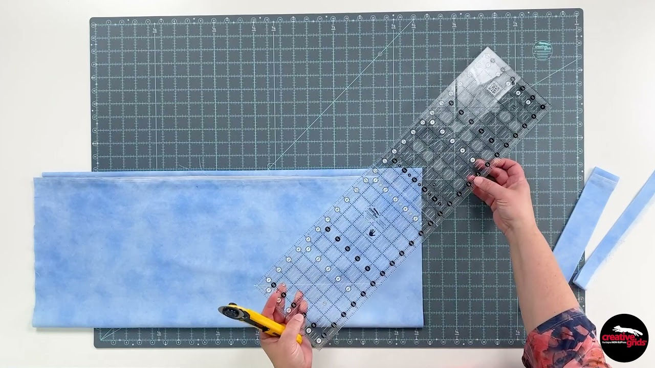 Creative Grids 6.5 Square Quilt Ruler at Ollie Fabrics