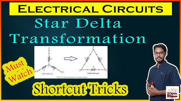 What is Star delta transformation | Star delta transformation shortcut tricks | Diploma 3rd sem