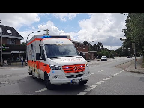 Einsatzfahrt [Neuer Falck RTW Cuxhaven]