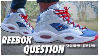 Question Crossed Up Step Back -
