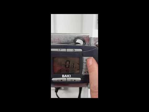 Programming a BAXI Luna 3 Boiler for External Thermostat