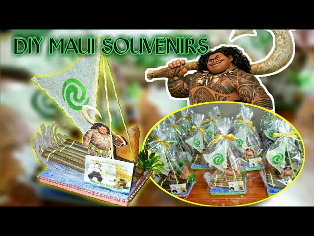 DIY Souvenirs MAUI THEME (Moana) 