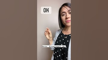 Are you okay? | ASL Glossary | The ASL Shop