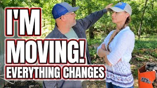 I'M MOVING |EVERYTHING CHANGES | Dreo PORTABLE AIR CONDITIONER FAMILY BUILDS HOME |Off grid power