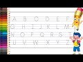 Part 4 | Writing ABCD Alphabet for kids | Learn the Alphabet | Alphabet writing study