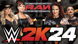 Trish Status & Molly Holly vs Lita & Shotzi (WWE 2K24)