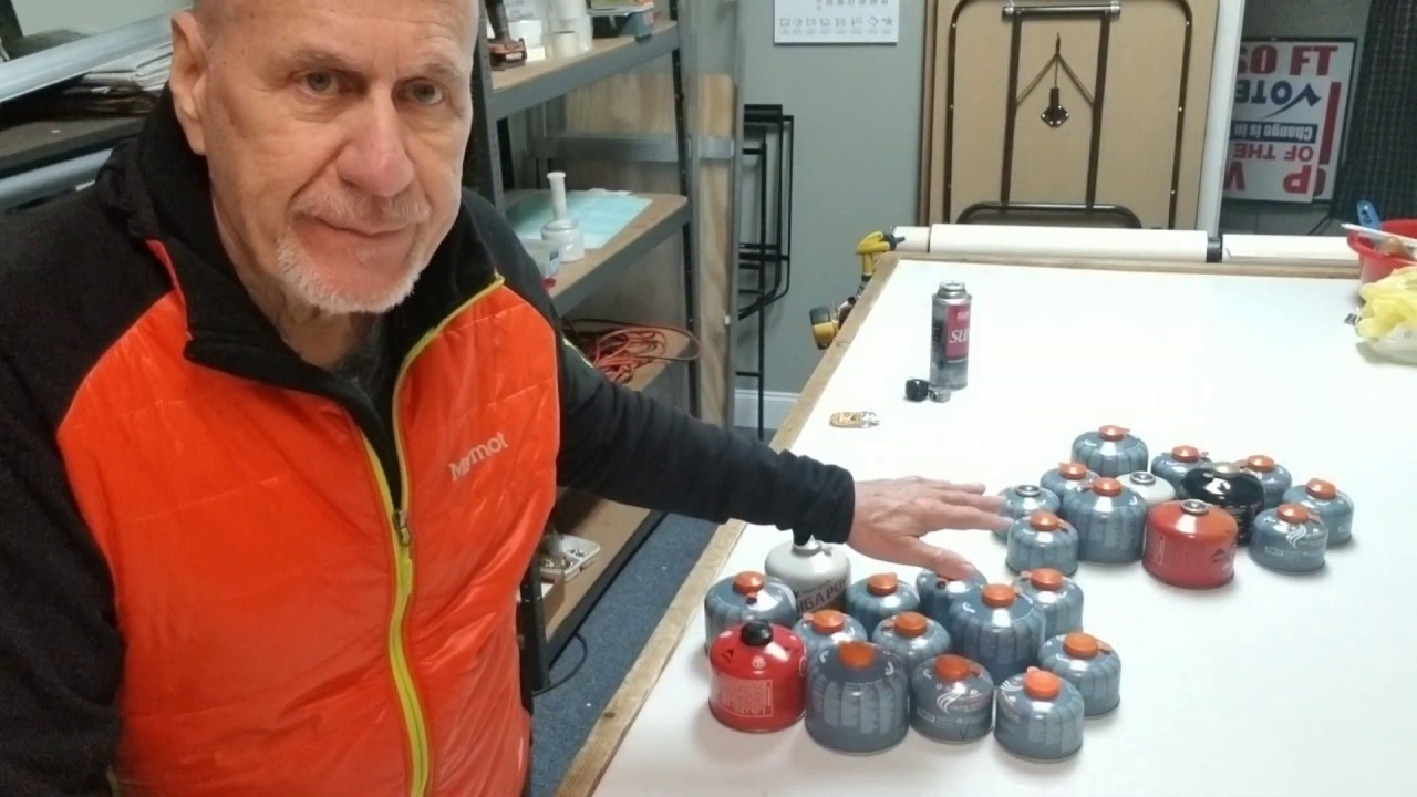 Refilling Isobutane / Propane Canisters YouTube