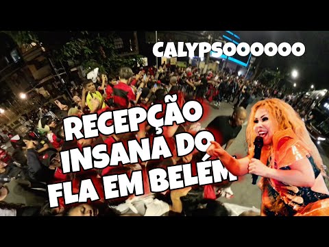 360º - Chegada do FLAMENGO em Belém (Supercopa do Brasil 2025)