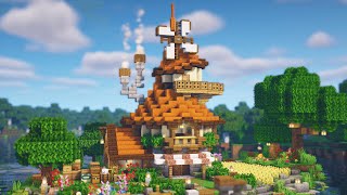 Minecraft | How to Build a Fantasy House | Medieval House Tutorial