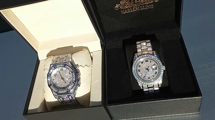 MOISSANITE VS CZ / WHO WON? 👀💎 #moissanite #affordablejewelry #harlembling #driptalkjewelry #icedout