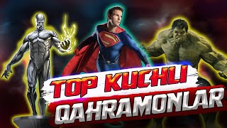 TOP ENG KUCHLI SUPER QAHRAMONLAR 1 QISM топ енг кучли  Супер кахрамонлар