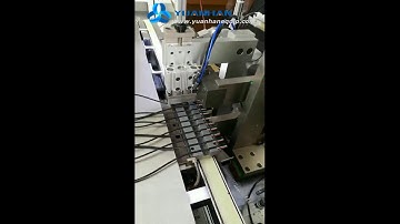 Semi-automatic core wires stripping, crimping and housing inserting machine
