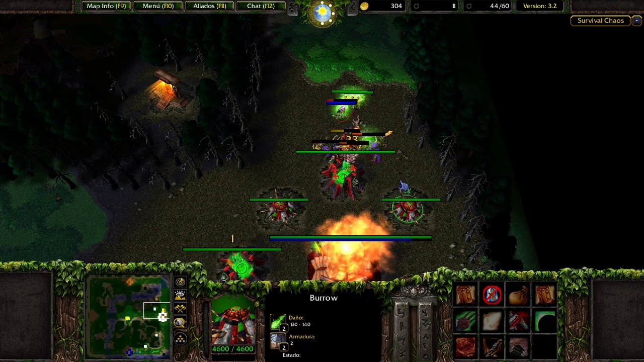 Survival варкрафт 3