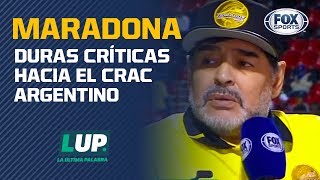 La polémica charla de Maradona con Brailovsky sobre Lionel Messi